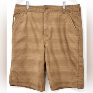 Mountain Hardwear Tan Hiking Shorts Men’s 34 Lightweight Outdoor Casual